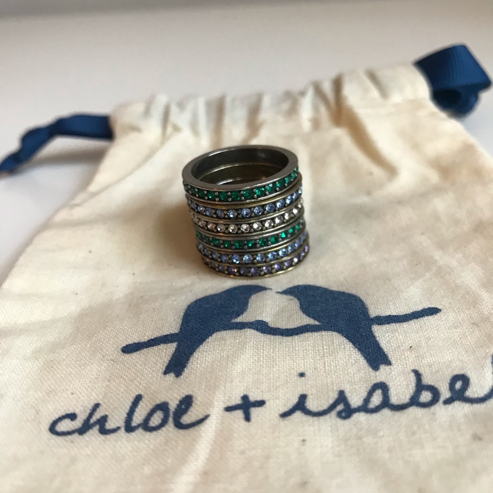 Chloe + Isabel Birthstone Stacking Rings 🌟